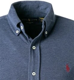 Polo Ralph Lauren Hemd 710654408/057 Baumwoll-Piqué, Marine 6 Polo Ralph Lauren Hemd 710654408/057 Baumwoll-Piqué, Marine -hemdenverkauf 375174 norm2