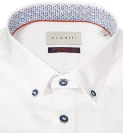 bugatti Hemd 9350/88800/10 Modern Fit, Baumwolle, Weiß -hemdenverkauf 375236 norm2