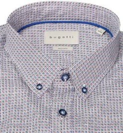 bugatti Hemd 9350/88802/960 Modern Fit, Baumwolle, Multicolor gemustert, Multicolor -hemdenverkauf 375247 norm2