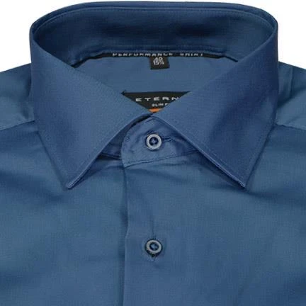 ETERNA Hemd 3377/F170/07 Slim Fit, Mikrofaser, Saphirblau, Blau 3 ETERNA Hemd 3377/F170/07 Slim Fit, Mikrofaser, Saphirblau, Blau – Bild 3