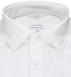 Seidensticker Hemd 650400/01 Slim Fit, Mikrofaser Thermoregulation, Weiß -hemdenverkauf 375356 norm2