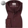 Seidensticker Hemd 650400/49 Slim Fit, Mikrofaser Thermoregulation, Bordeaux, Weinrot