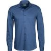 ETERNA Hemd 2159/YS82/67/17 Slim Fit, Jersey CO2-Neutral, Blau meliert, Blau