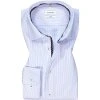 Seidensticker Hemd 650590/13 Slim Fit, Baumwolle, Hellblau-weiß gestreift, Hellblau