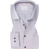 Seidensticker Hemd 650590/19 Slim Fit, Baumwolle, Dunkelblau-weiß gestreift, Dunkelblau