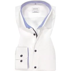 Seidensticker Hemd 150620/01 Regular Fit, Popeline, Weiß