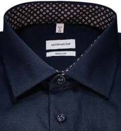 Seidensticker Hemd 150620/19 Regular Fit, Popeline, Dunkelblau -hemdenverkauf 375376 norm2