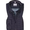 Seidensticker Hemd 150862/19 Regular Fit, Popeline, Dunkelblau gemustert , Dunkelblau