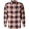 Levi's® Hemd 173/0142 Overshirt, Flanell, Rot-blau kariert, Rot-blau