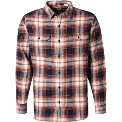 Levi's® Hemd 173/0142 Overshirt, Flanell, Rot-blau kariert, Rot-blau