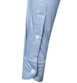 BOGGI MILANO Hemd BO21A0138/03 Regular Fit, Jersey atmungsaktiv, Hellblau meliert, Hellblau -hemdenverkauf 375480 norm3