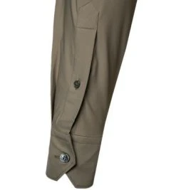 BOGGI MILANO Hemd BO21A0160/02 Jersey atmungsaktiv, Olivgrün, Taupe -hemdenverkauf 375483 norm3