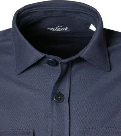 van Laack Overshirt 180035/PETT1-LPO/790 Jersey, Dunkelblau -hemdenverkauf 375490 norm2