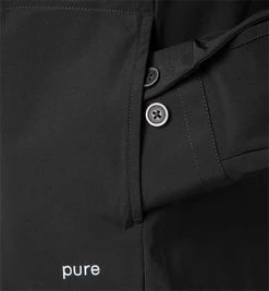 PURE Overshirt D31320-21140/001 Jersey geruchshemmend, Schwarz -hemdenverkauf 375543 norm3