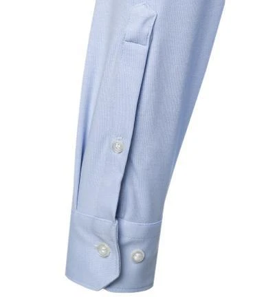 OLYMP No. Six Super Slim 2502/84/11 Hemd, Super Slim Fit, Jersey geruchshemmend, Bleu meliert, Bleu 4 OLYMP No. Six Super Slim 2502/84/11 Hemd, Super Slim Fit, Jersey geruchshemmend, Bleu meliert, Bleu – Bild 4