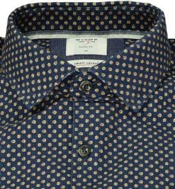 OLYMP Casual Level Five Body Fit 3576/84/51 Hemd, Cord, Dunkelblau-gelb gemustert, Marine-gelb 6 OLYMP Casual Level Five Body Fit 3576/84/51 Hemd, Cord, Dunkelblau-gelb gemustert, Marine-gelb -hemdenverkauf 375651 norm2