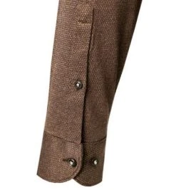 OLYMP Casual Level Five Body Fit 3584/84/28 Hemd, Jersey, Braun meliert, Braun -hemdenverkauf 375654 norm3