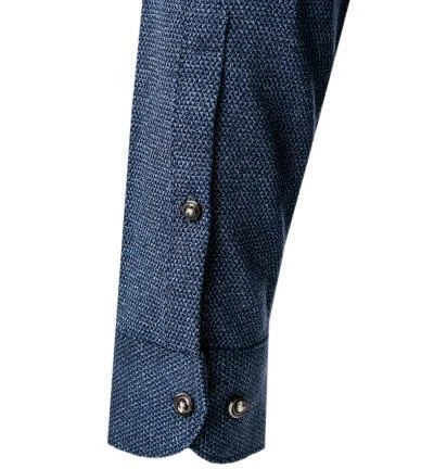 OLYMP Casual Level Five Body Fit 3584/84/18 Hemd, Jersey, Marineblau meliert, Marine 4 OLYMP Casual Level Five Body Fit 3584/84/18 Hemd, Jersey, Marineblau meliert, Marine – Bild 4