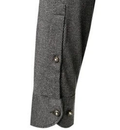 OLYMP Casual Level Five Body Fit 3584/84/69 Hemd, Jersey, Graphit meliert, Graphit -hemdenverkauf 375656 norm3