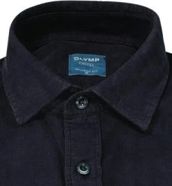 OLYMP Casual Modern Fit 4058/84/18 Hemd, Cord, Dunkelblau, Nachtblau -hemdenverkauf 375669 norm2