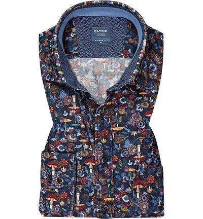 OLYMP Casual Modern Fit 4060/84/18 Hemd, Cord, Multicolor gemustert, Multicolour 2 OLYMP Casual Modern Fit 4060/84/18 Hemd, Cord, Multicolor gemustert, Multicolour – Bild 2