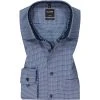 OLYMP Luxor Modern Fit 1231/64/11 Hemd, Baumwolle, Blau gemustert, Bleu