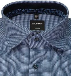 OLYMP Luxor Modern Fit 1231/64/11 Hemd, Baumwolle, Blau gemustert, Bleu 6 OLYMP Luxor Modern Fit 1231/64/11 Hemd, Baumwolle, Blau gemustert, Bleu -hemdenverkauf 375716 norm2