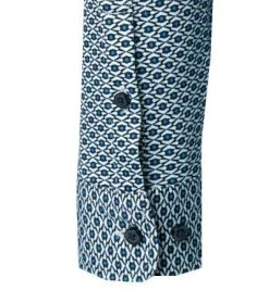 DESOTO Hemd Modern B.D. 47113-3/527 Jersey, Weiß-blau gemustert, Blau -hemdenverkauf 375975 norm3