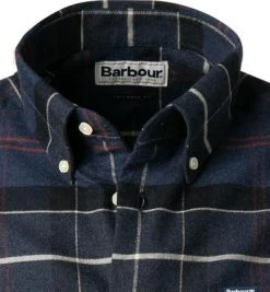 Barbour Hemd Lutsleigh navy marl MSH4989NY91 Tailored Fit, Twill, Navy kariert -hemdenverkauf 376020 norm2