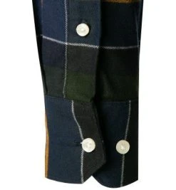 Barbour Hemd Lutsleigh forest MSH4989GN93 Tailored Fit, Twill, Dunkelgrün-navy kariert -hemdenverkauf 376036 norm3