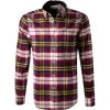 Barbour Hemd Betsom Tailored red MSH4998RE51 Tailored Fit, Flanell, Purpur-gelb kariert