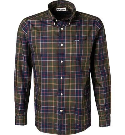 Barbour Hemd Wetherham classic tartan MSH4982TN11 Tailored Fit, Twill, Grün-blau kariert 2 Barbour Hemd Wetherham classic tartan MSH4982TN11 Tailored Fit, Twill, Grün-blau kariert – Bild 2