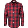 Barbour Hemd Wetherham red MSH4982RE52 Tailored Fit, Twill, Rot-blau kariert