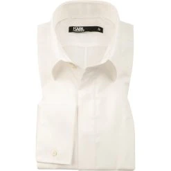 KARL LAGERFELD Hemd 605007/60/512699/80 Modern Fit, Baumwolle, Champagne