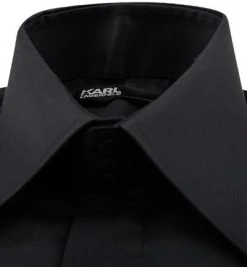 KARL LAGERFELD Hemd 605007/60/512699/990 Modern Fit, Baumwolle, Schwarz -hemdenverkauf 376171 norm2