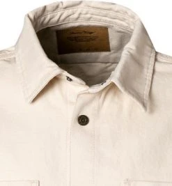 American Vintage Overshirt MDAT06B/ecru Denim -hemdenverkauf 376178 norm2