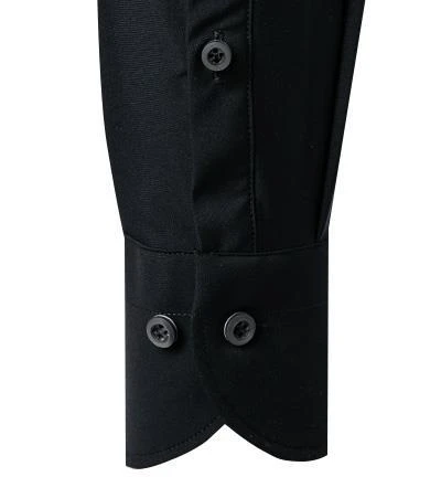 fakts Hemd 6010/391 Slim Fit, Jersey geruchshemmend, Schwarz 4 fakts Hemd 6010/391 Slim Fit, Jersey geruchshemmend, Schwarz – Bild 4