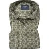 JOOP! Hemd Hanjo 30028575/302 Baumwolle, Grün gemustert, Grün