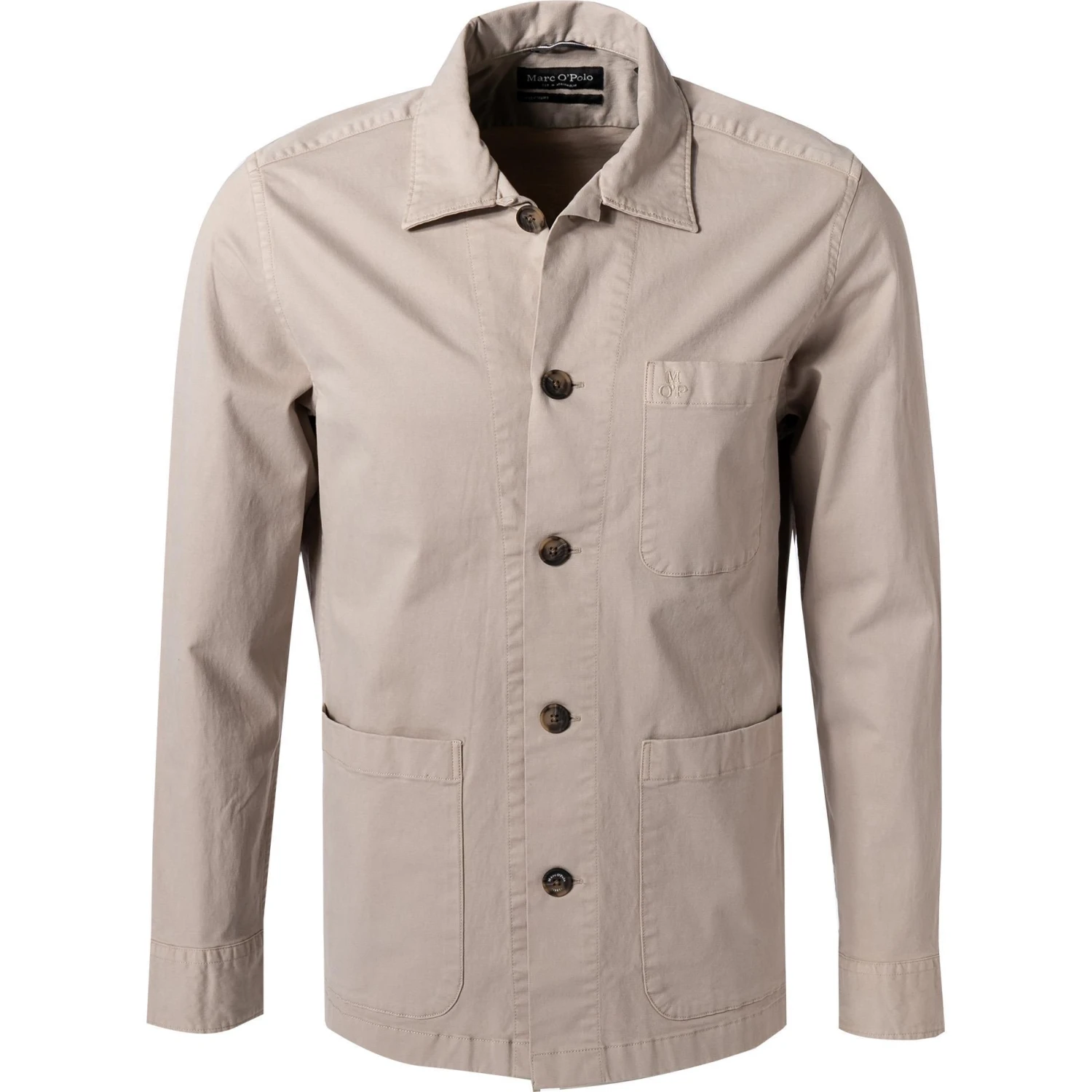 Marc O'Polo Overshirt 128 7339 42330/913 Baumwolle, Greige 1 Marc O'Polo Overshirt 128 7339 42330/913 Baumwolle, Greige