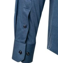 ETERNA Hemd 2159/JS82/17 Modern Fit, Jersey CO2-Neutral, Blau meliert, Blau -hemdenverkauf 376420 norm3