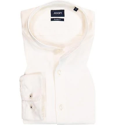 JOOP! Hemd Pebo 30028797/101 Slim Fit, Twill, Creme, Weiß 2 JOOP! Hemd Pebo 30028797/101 Slim Fit, Twill, Creme, Weiß – Bild 2