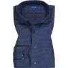 ETON Hemd 1000/02376/29 Slim Fit, Baumwolle, Dunkelblau gemustert, Dunkelblau