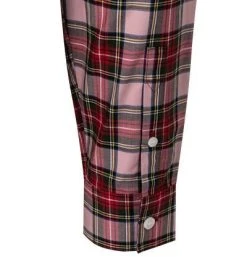 Fred Perry Hemd M2688/J10 Baumwolle, Rot-rosa kariert, Rot-rosa -hemdenverkauf 376485 norm4