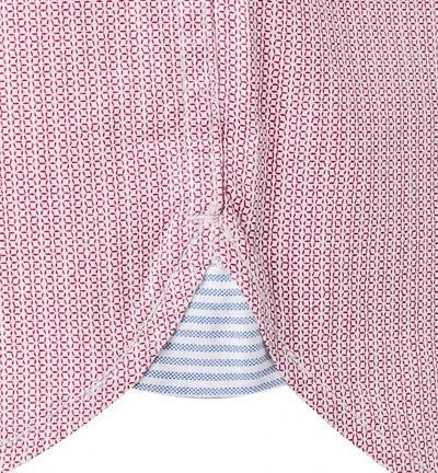 Tommy Hilfiger Hemd MW0MW20544/0K5 Regular Fit, Bio Baumwolle, Weiß-rot gemustert, Weiß-rot 4 Tommy Hilfiger Hemd MW0MW20544/0K5 Regular Fit, Bio Baumwolle, Weiß-rot gemustert, Weiß-rot – Bild 4