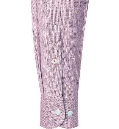 Tommy Hilfiger Hemd MW0MW20544/0K5 Regular Fit, Bio Baumwolle, Weiß-rot gemustert, Weiß-rot 5 Tommy Hilfiger Hemd MW0MW20544/0K5 Regular Fit, Bio Baumwolle, Weiß-rot gemustert, Weiß-rot – Bild 5