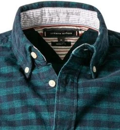 Tommy Hilfiger Hemd MW0MW20459/0MT Regular Fit, Bio Baumwolle, Navy-smaragd kariert, Navy-smaragd 8 Tommy Hilfiger Hemd MW0MW20459/0MT Regular Fit, Bio Baumwolle, Navy-smaragd kariert, Navy-smaragd -hemdenverkauf 376592 norm2