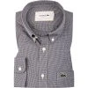 LACOSTE Hemd CH2564/522 Regular Fit, Baumwolle, Marineblau kariert, Marine