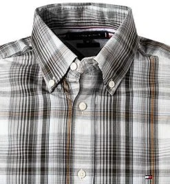 Tommy Hilfiger Hemd MW0MW21101/0MS Regular Fit, Bio Baumwolle, Grau kariert, Grau 7 Tommy Hilfiger Hemd MW0MW21101/0MS Regular Fit, Bio Baumwolle, Grau kariert, Grau -hemdenverkauf 376659 norm2