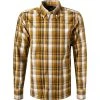 Tommy Hilfiger Hemd MW0MW21101/0RD Regular Fit, Bio Baumwolle, Ockergelb kariert, Ockergelb