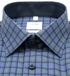 OLYMP Luxor Comfort Fit 1090/84/45 Hemd, Baumwolle, Grün-blau gemustert, Grün 6 OLYMP Luxor Comfort Fit 1090/84/45 Hemd, Baumwolle, Grün-blau gemustert, Grün -hemdenverkauf 376661 norm2